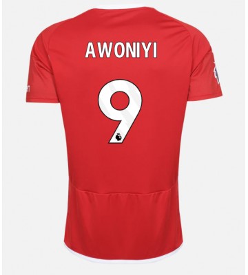 Nottingham Forest Taiwo Awoniyi #9 Hemmatröja 2023-24 Kortärmad
